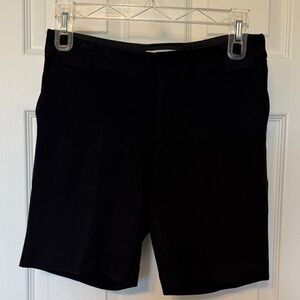Chaiken Women's Black Bermuda Shorts - Classic Tailored Style